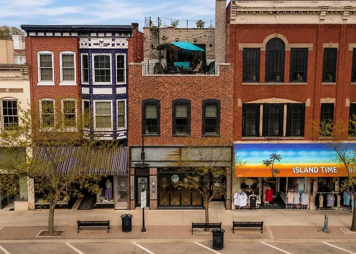 Luxury Downtown South Haven Condo With Rooftop Deck